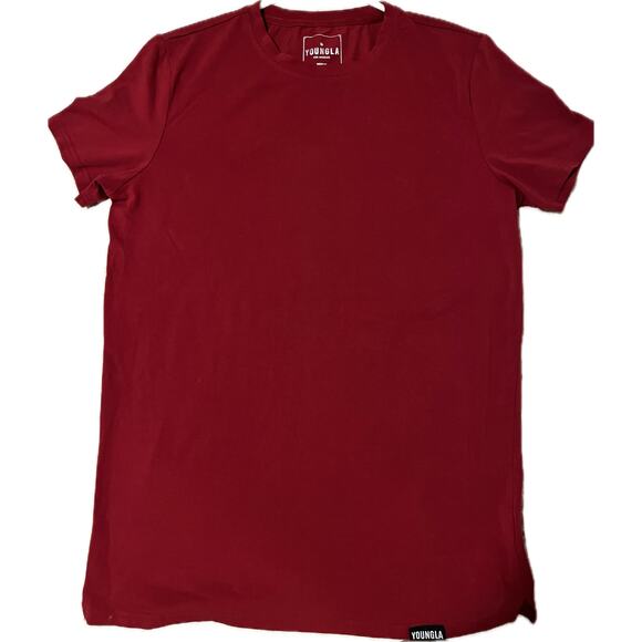 YoungLA Maroon Perfect Tee (Medium) - Picture 1 of 4
